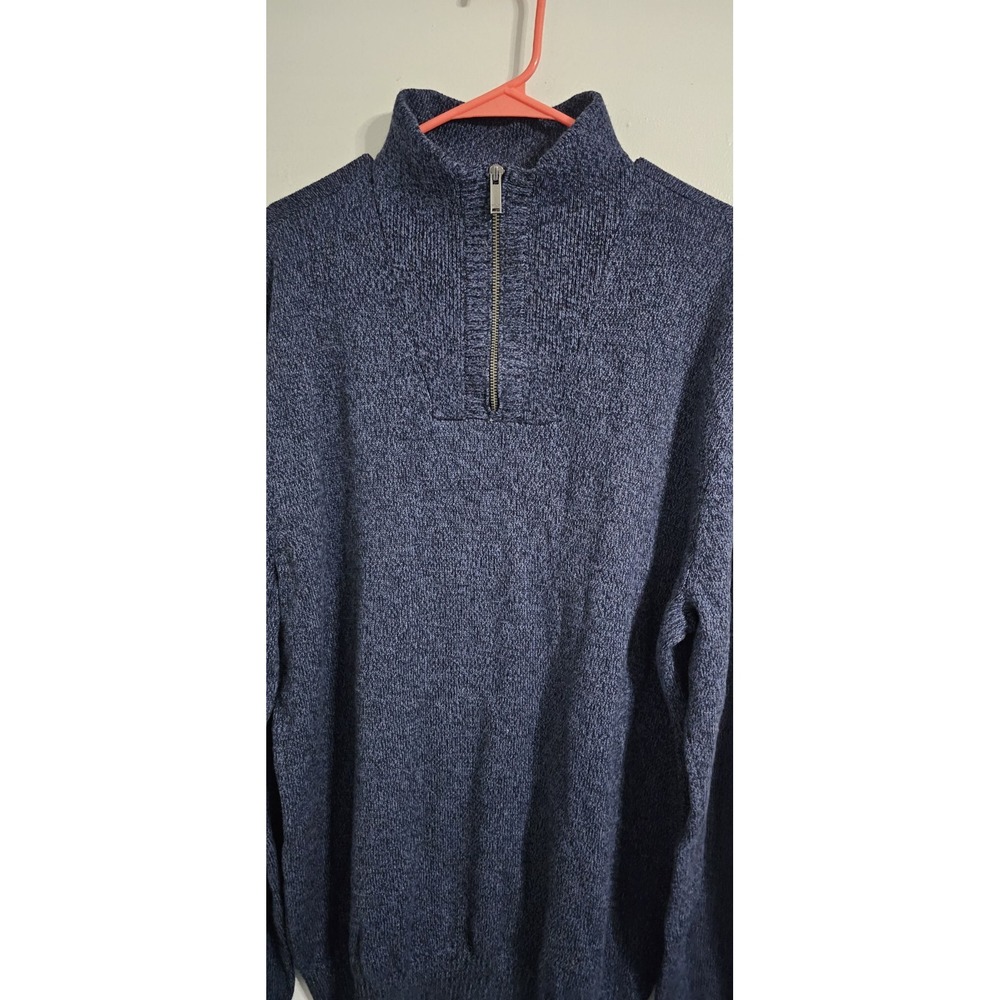 CK Calvin Klein Jeans Men's 1/4 Zip Long Sleeve Pullover‎ Sweater Jacket Size XL